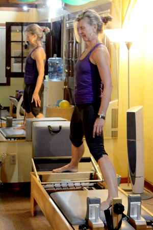 Ojai Pilates Client Exercising2